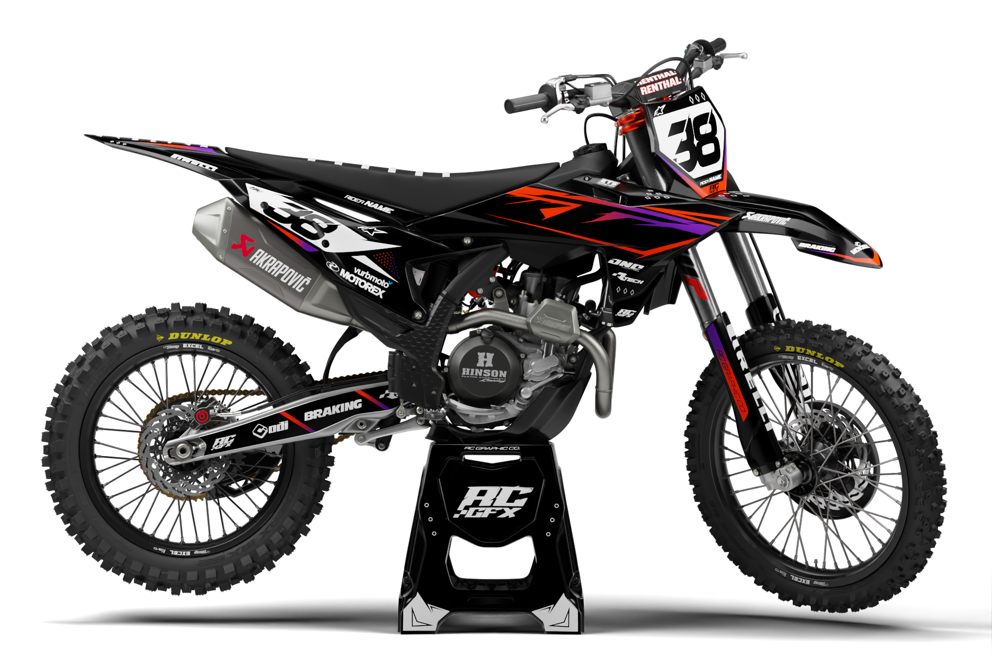 KTM Number Boards