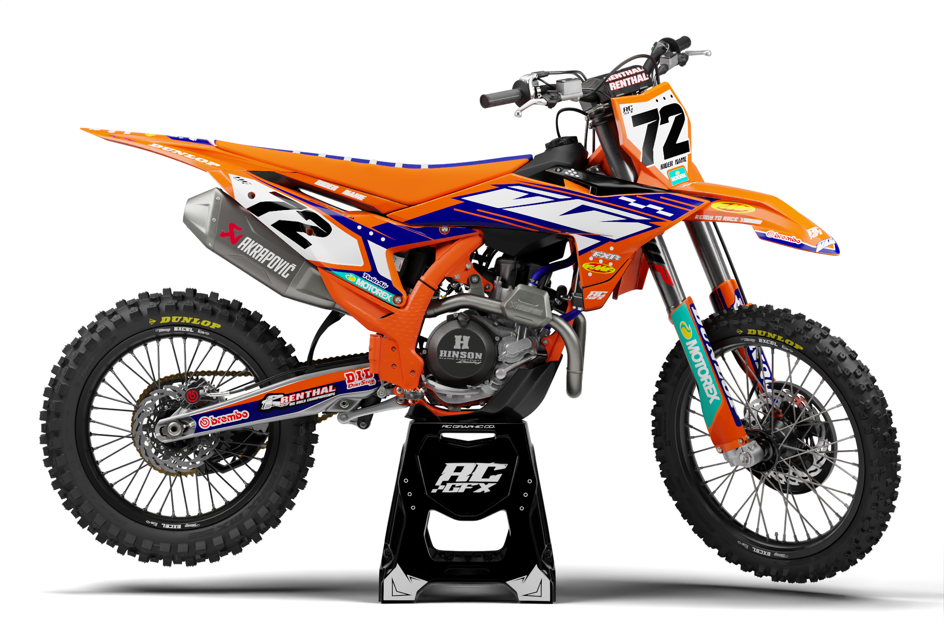 KTM Number Boards